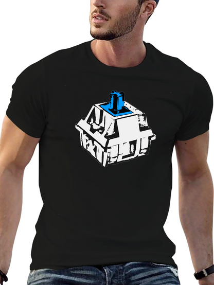 Keyboard Switch Graphic Tee - Cool Tech Shirt