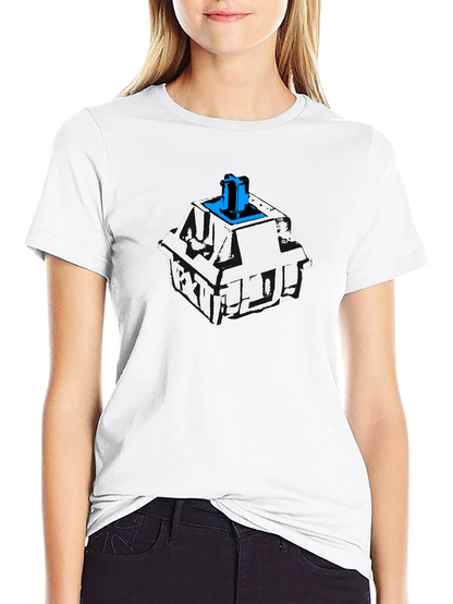 Keyboard Switch Graphic Tee - Cool Tech Shirt