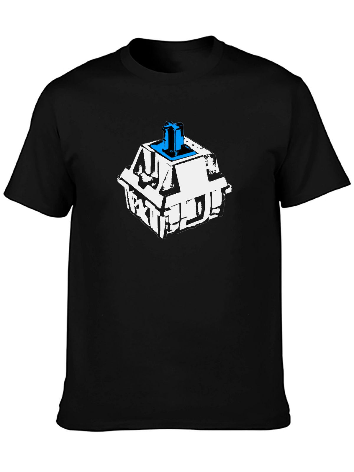 Keyboard Switch Graphic Tee - Cool Tech Shirt