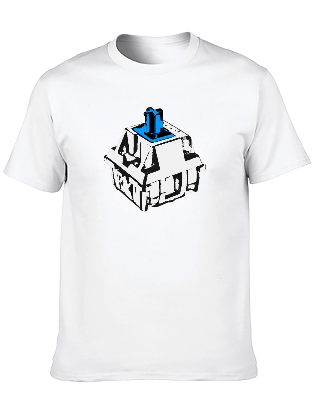 Keyboard Switch Graphic Tee - Cool Tech Shirt