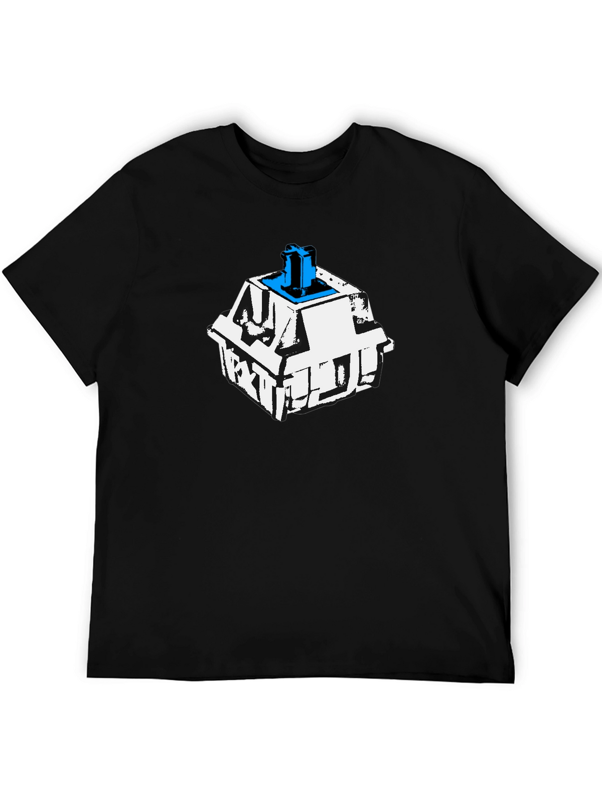 Keyboard Switch Graphic Tee - Cool Tech Shirt