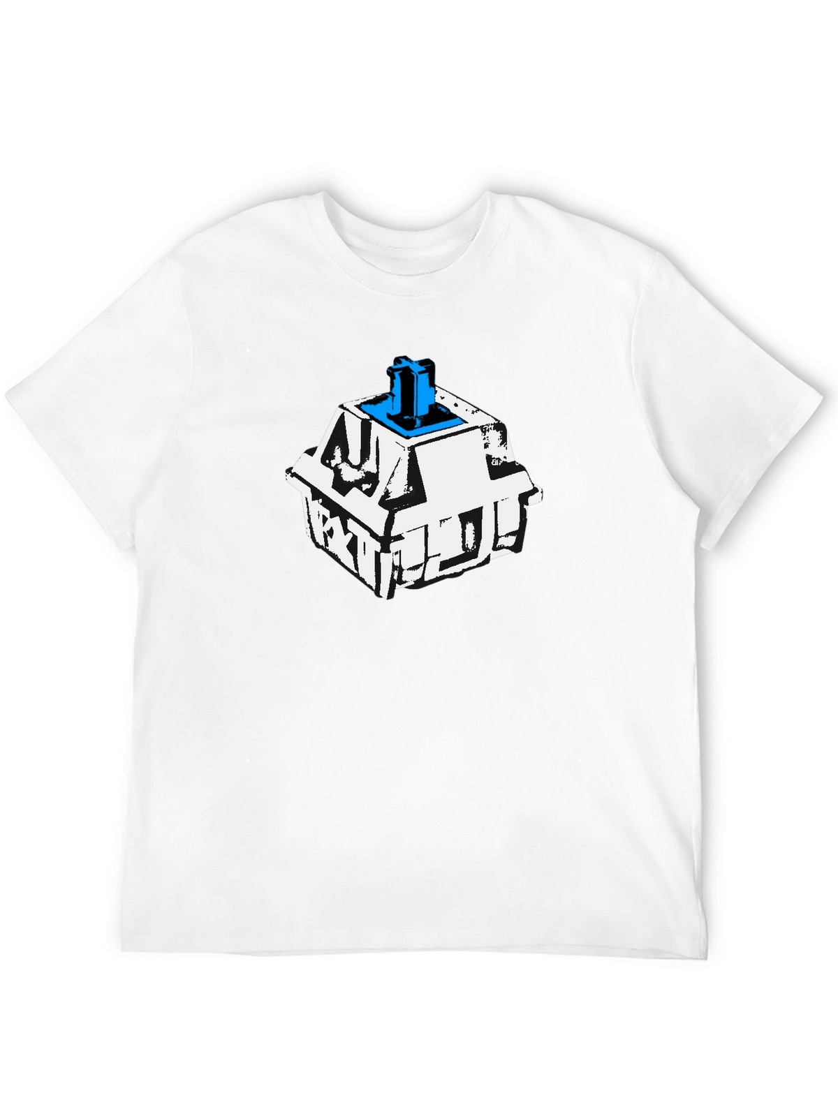 Keyboard Switch Graphic Tee - Cool Tech Shirt