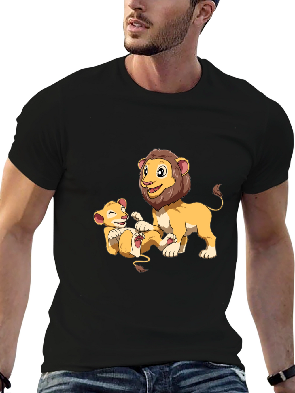 Lion King T-Shirt - Simba and Mufasa