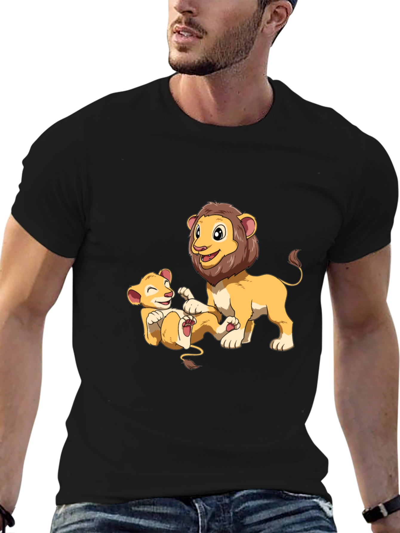Lion King T-Shirt - Simba and Mufasa