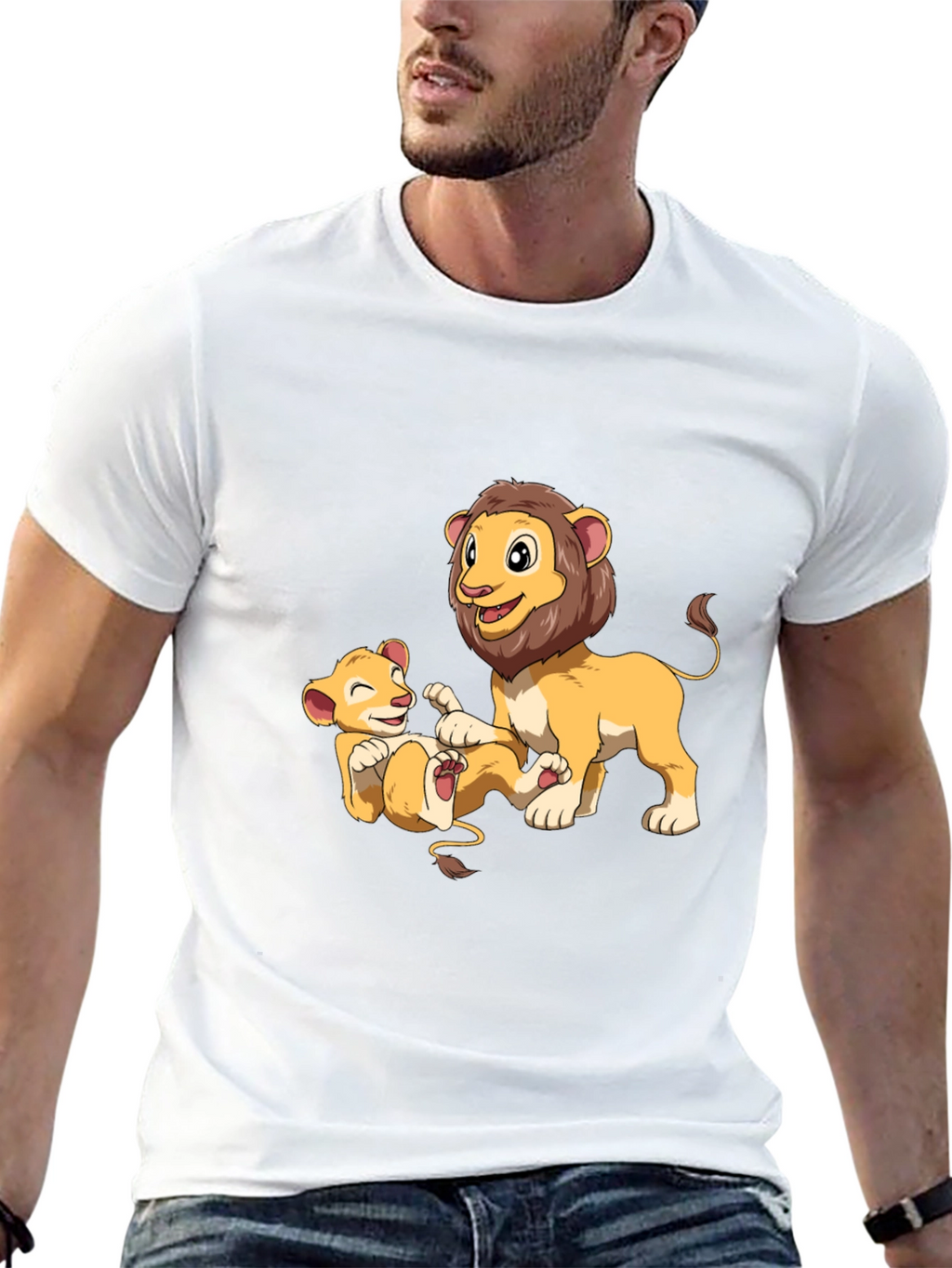 Lion King T-Shirt - Simba and Mufasa