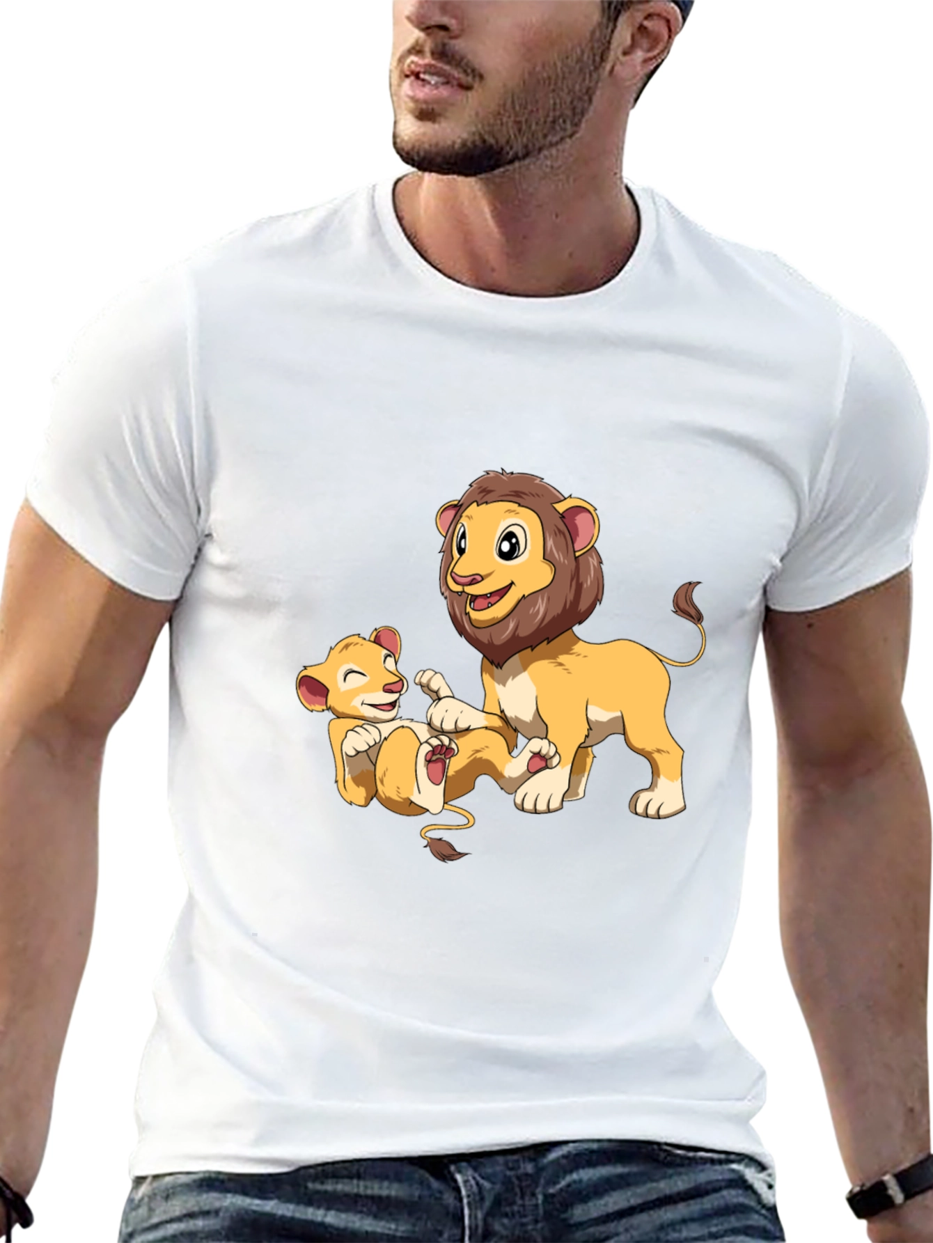 Lion King T-Shirt - Simba and Mufasa