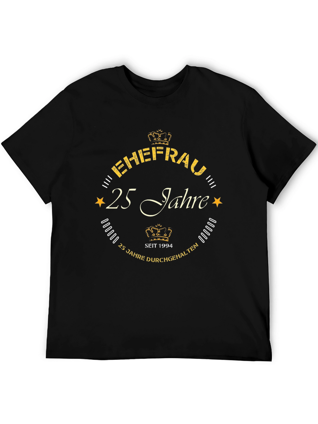 Ehefrau 25 Jahre T-Shirt - Anniversary Gift Tee