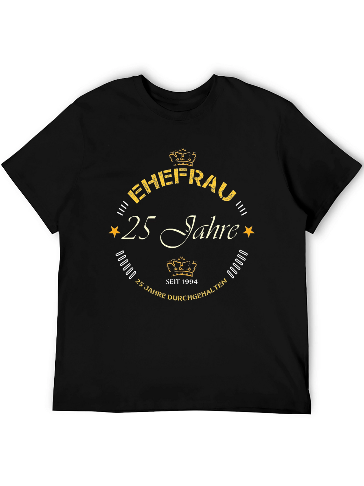 Ehefrau 25 Jahre T-Shirt - Anniversary Gift Tee
