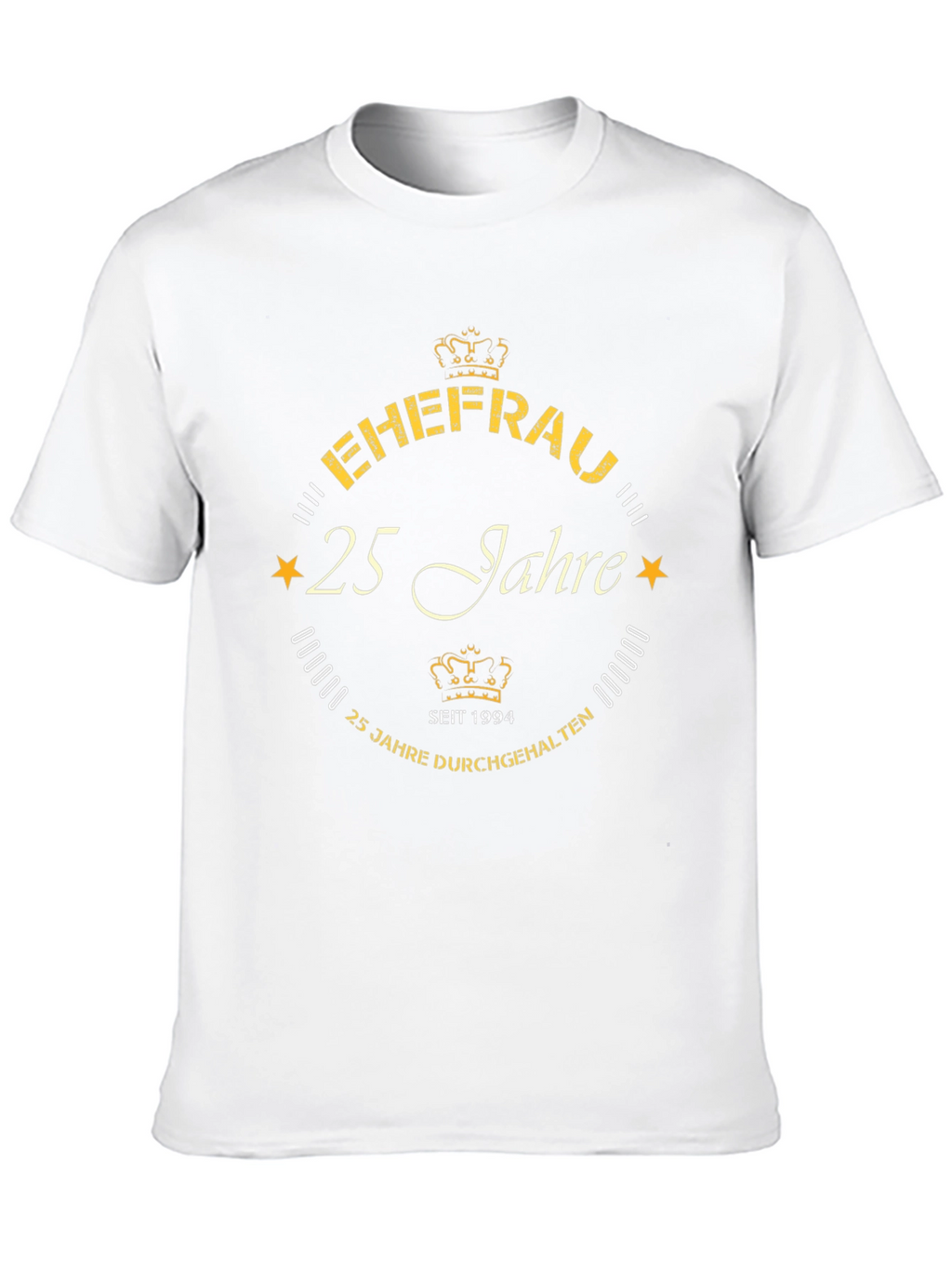 Ehefrau 25 Jahre T-Shirt - Anniversary Gift Tee