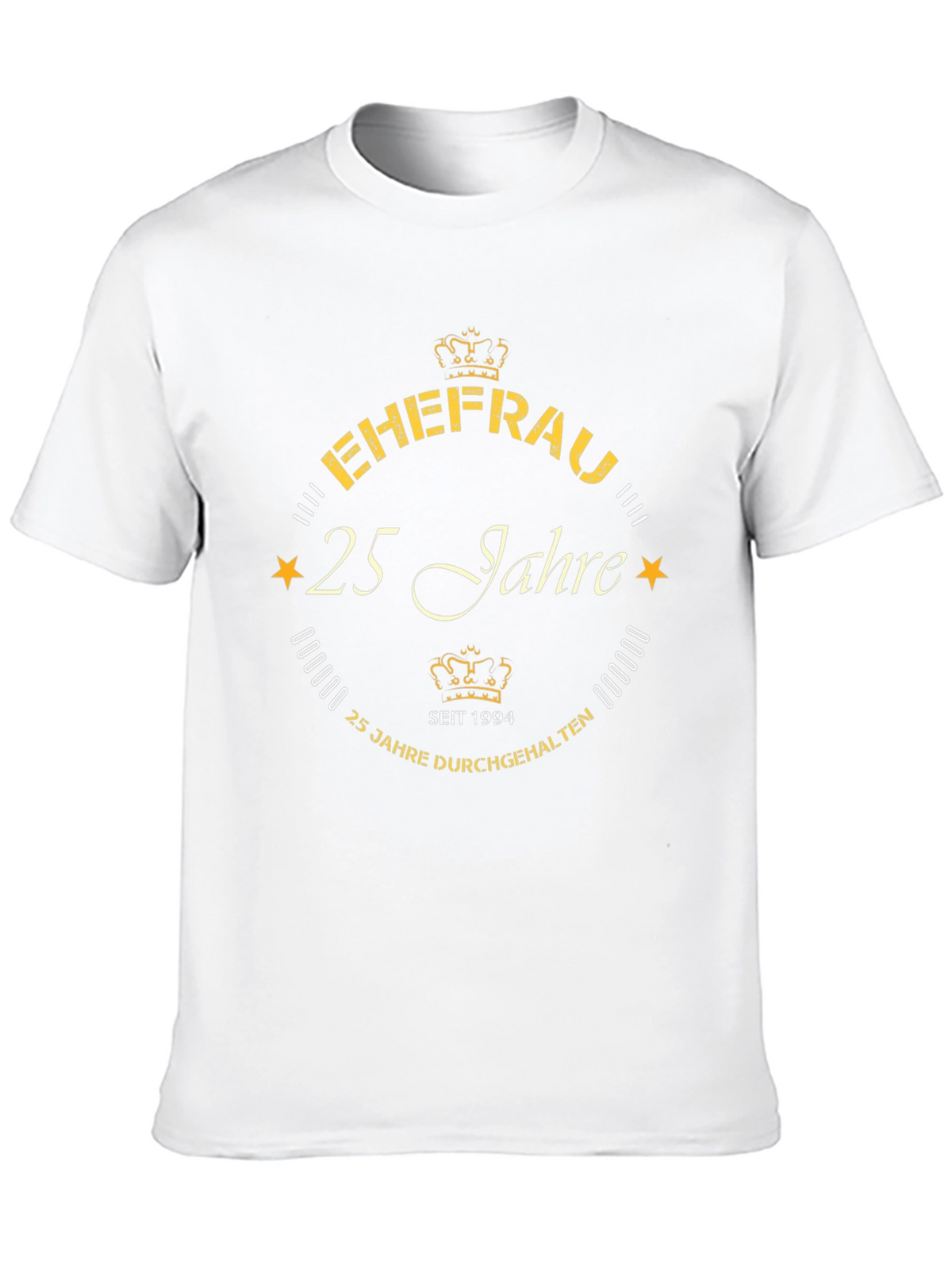 Ehefrau 25 Jahre T-Shirt - Anniversary Gift Tee