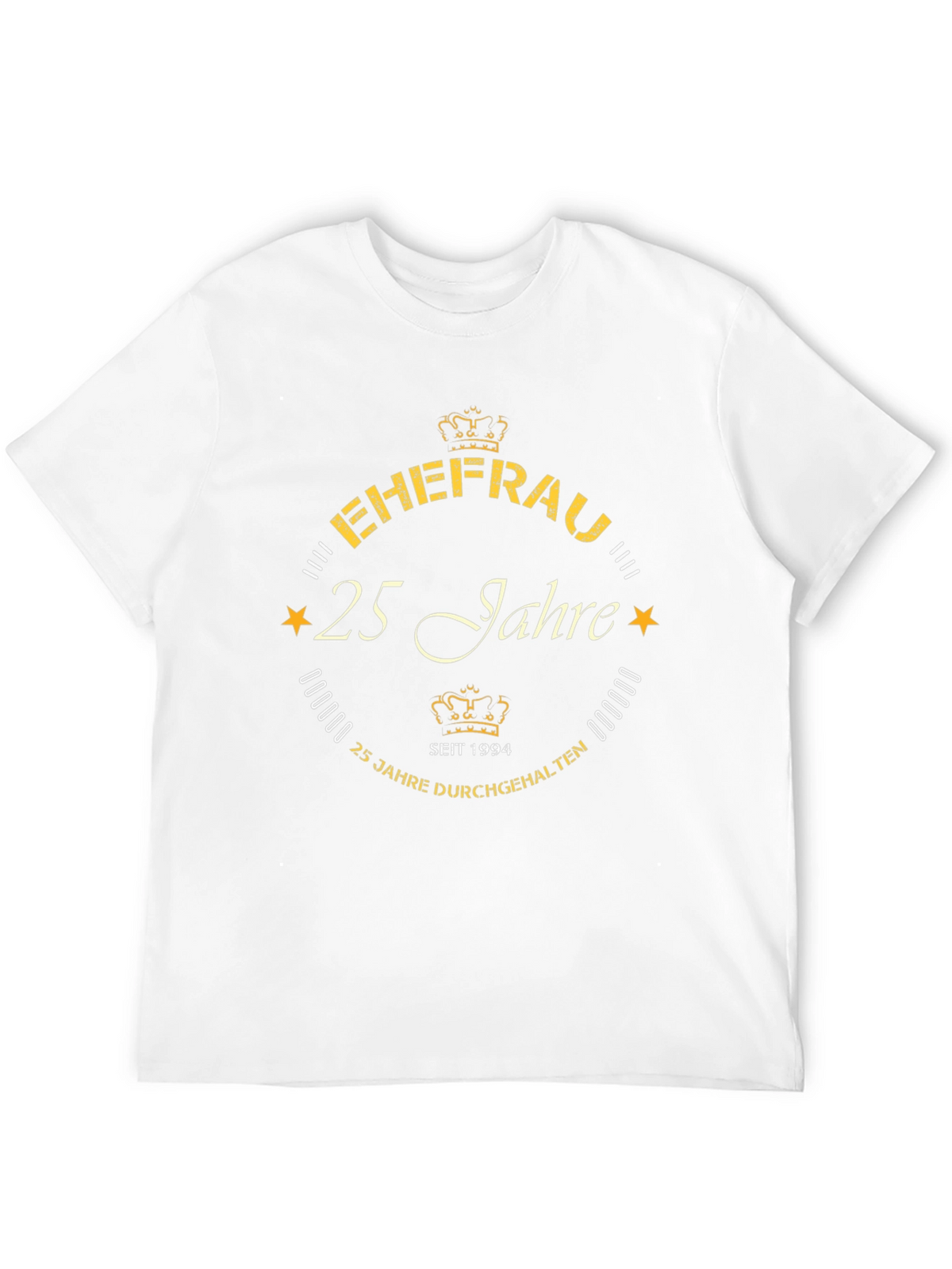 Ehefrau 25 Jahre T-Shirt - Anniversary Gift Tee