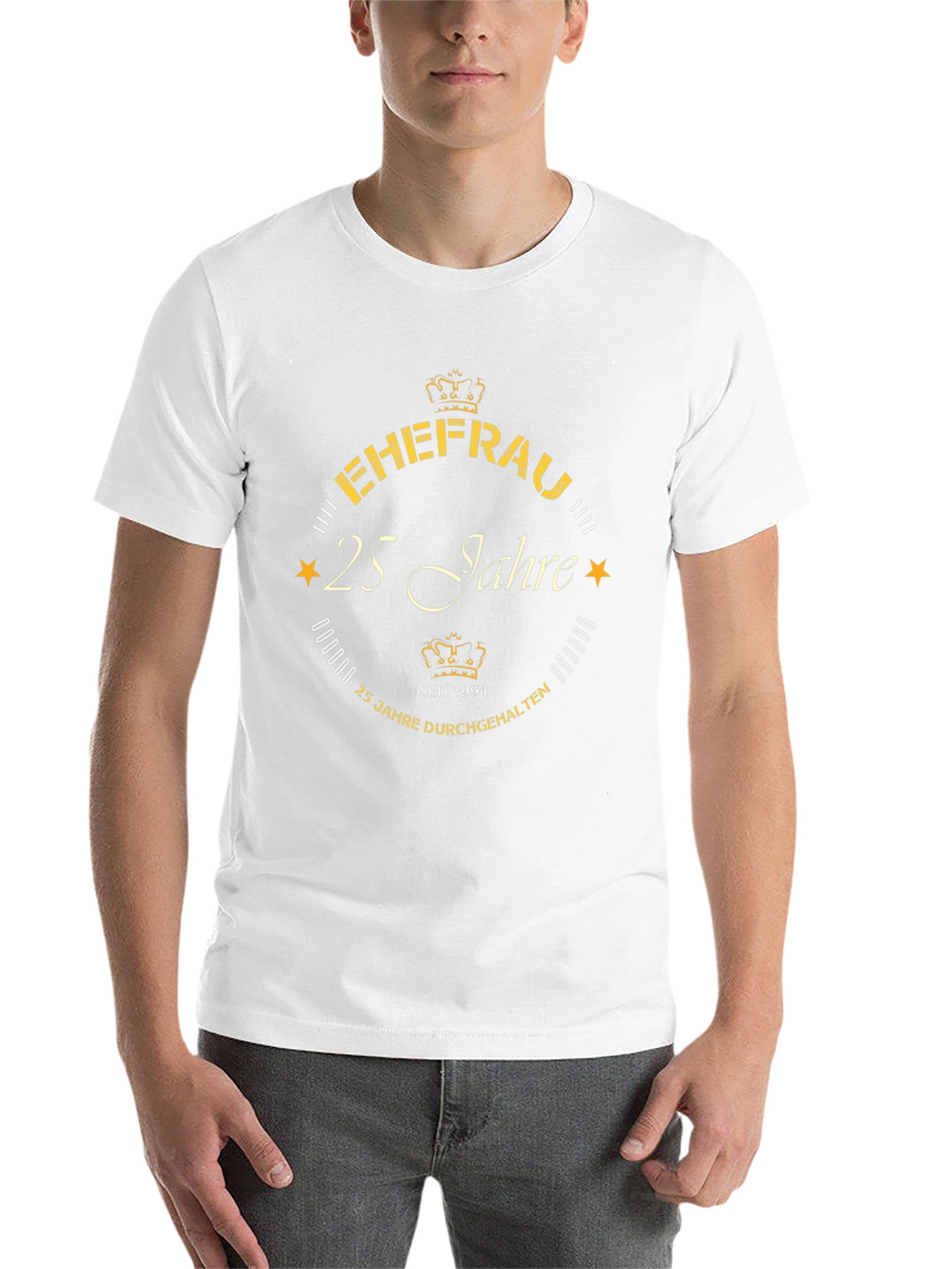 Ehefrau 25 Jahre T-Shirt - Anniversary Gift Tee