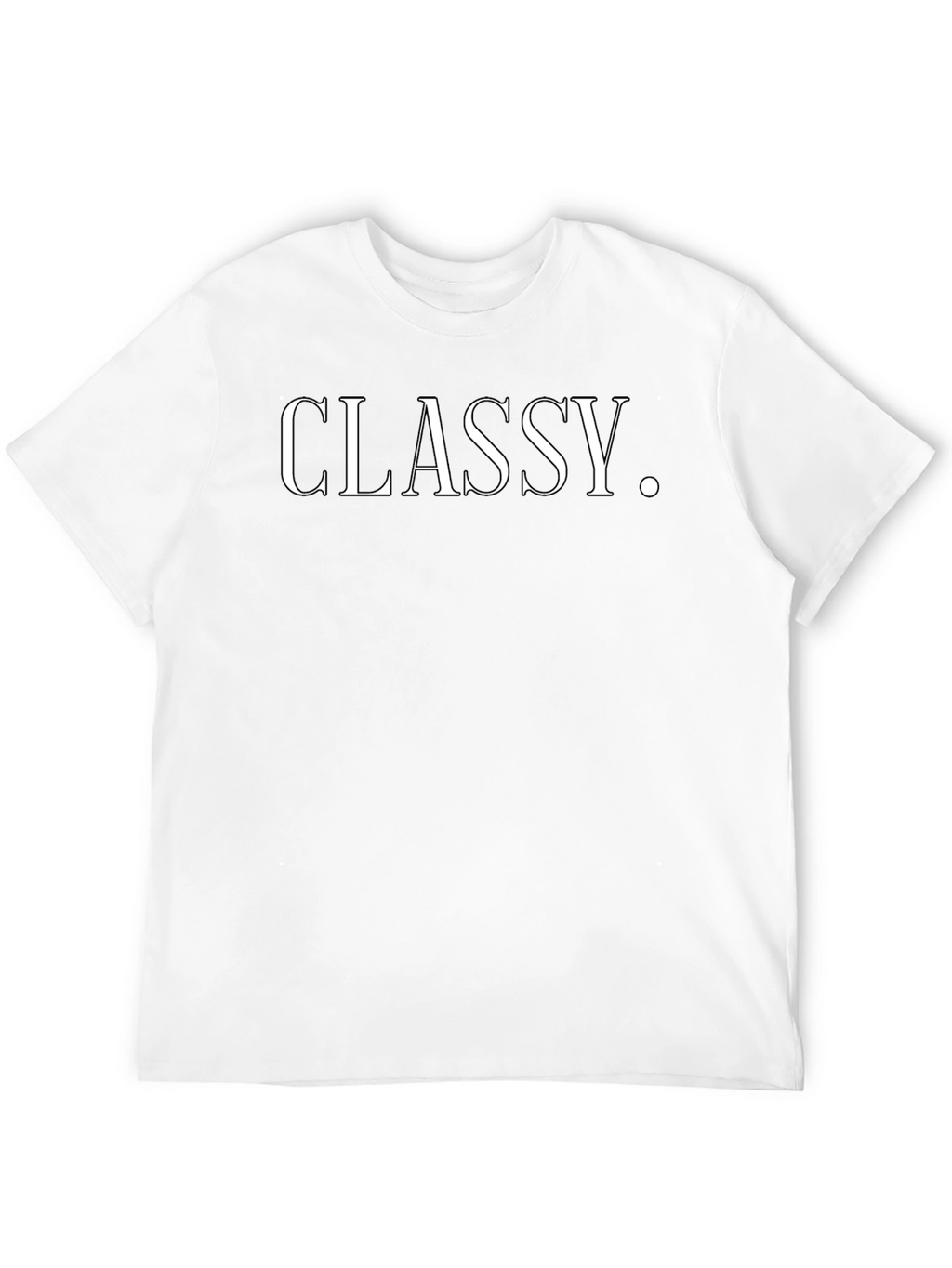 Classy Black Graphic Tee