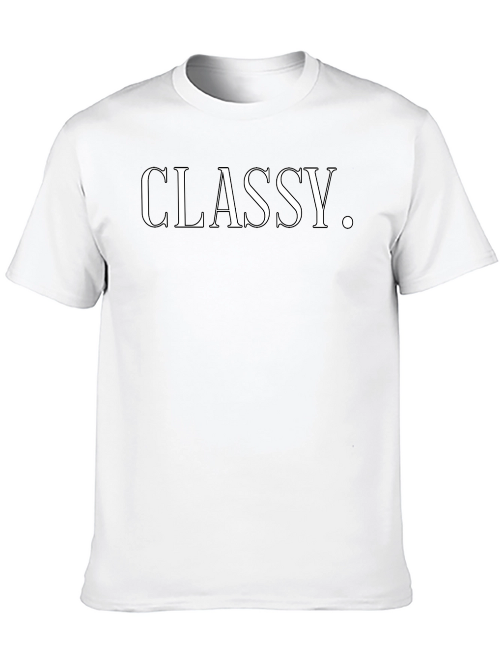 Classy Black Graphic Tee