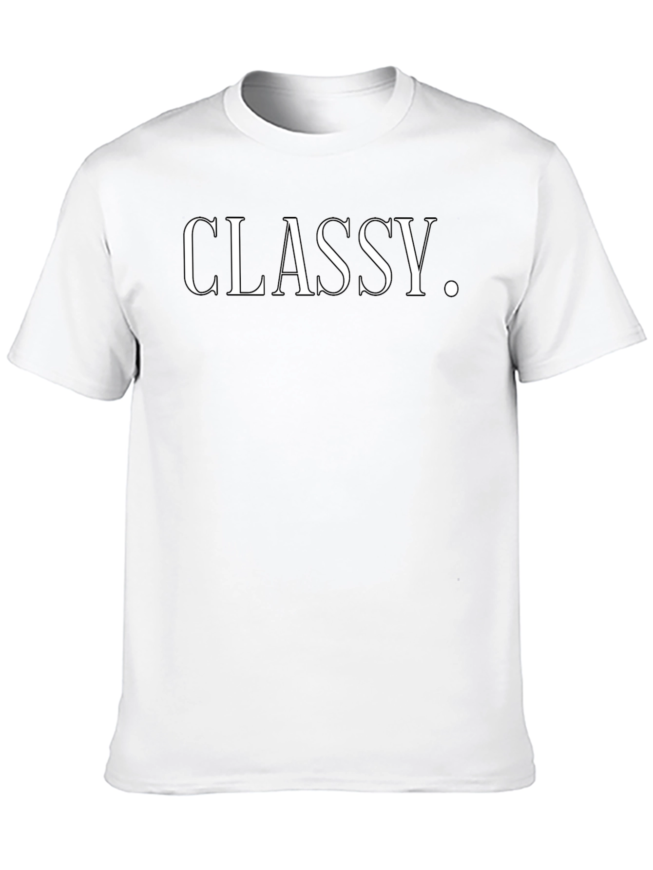 Classy Black Graphic Tee