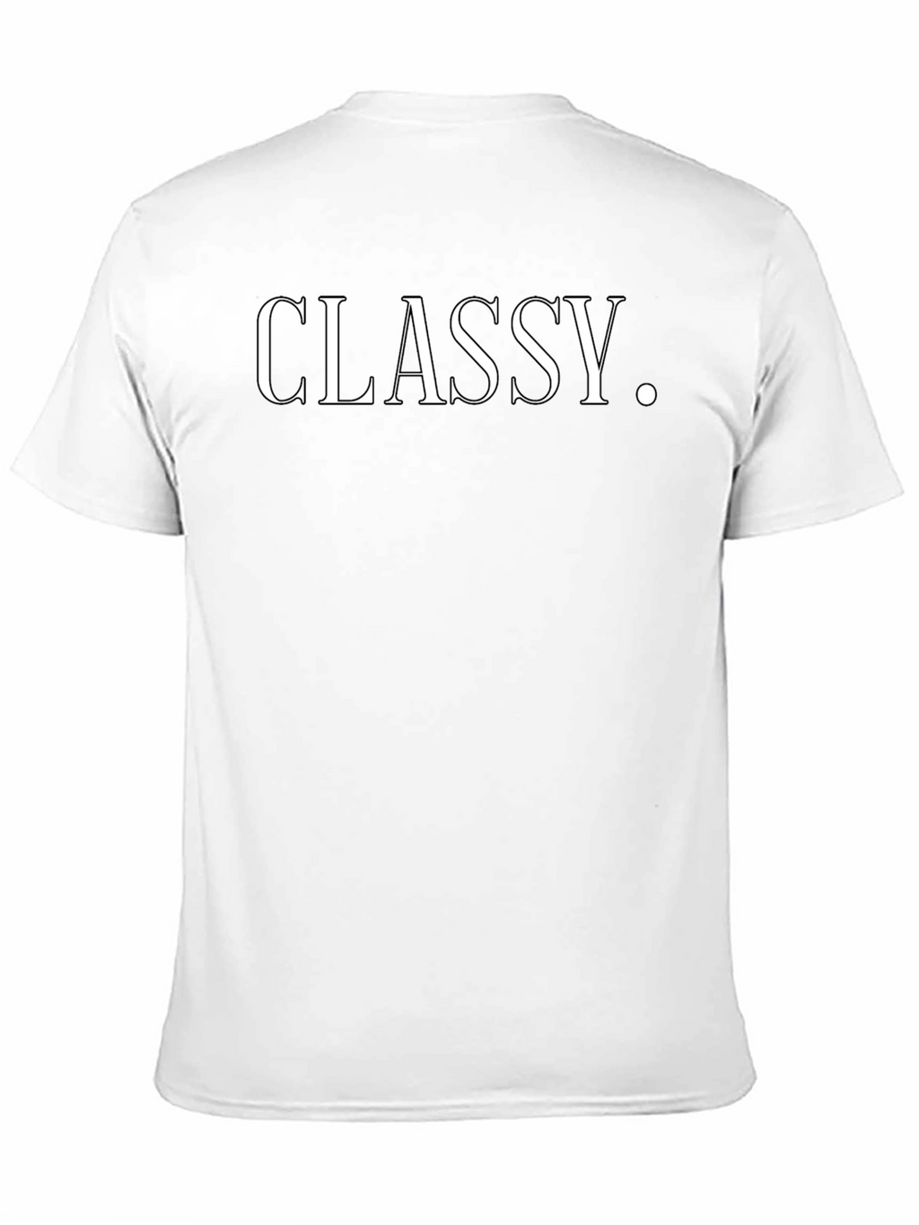 Classy Black Graphic Tee
