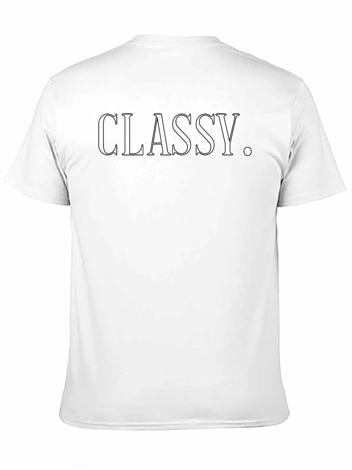 Classy Black Graphic Tee