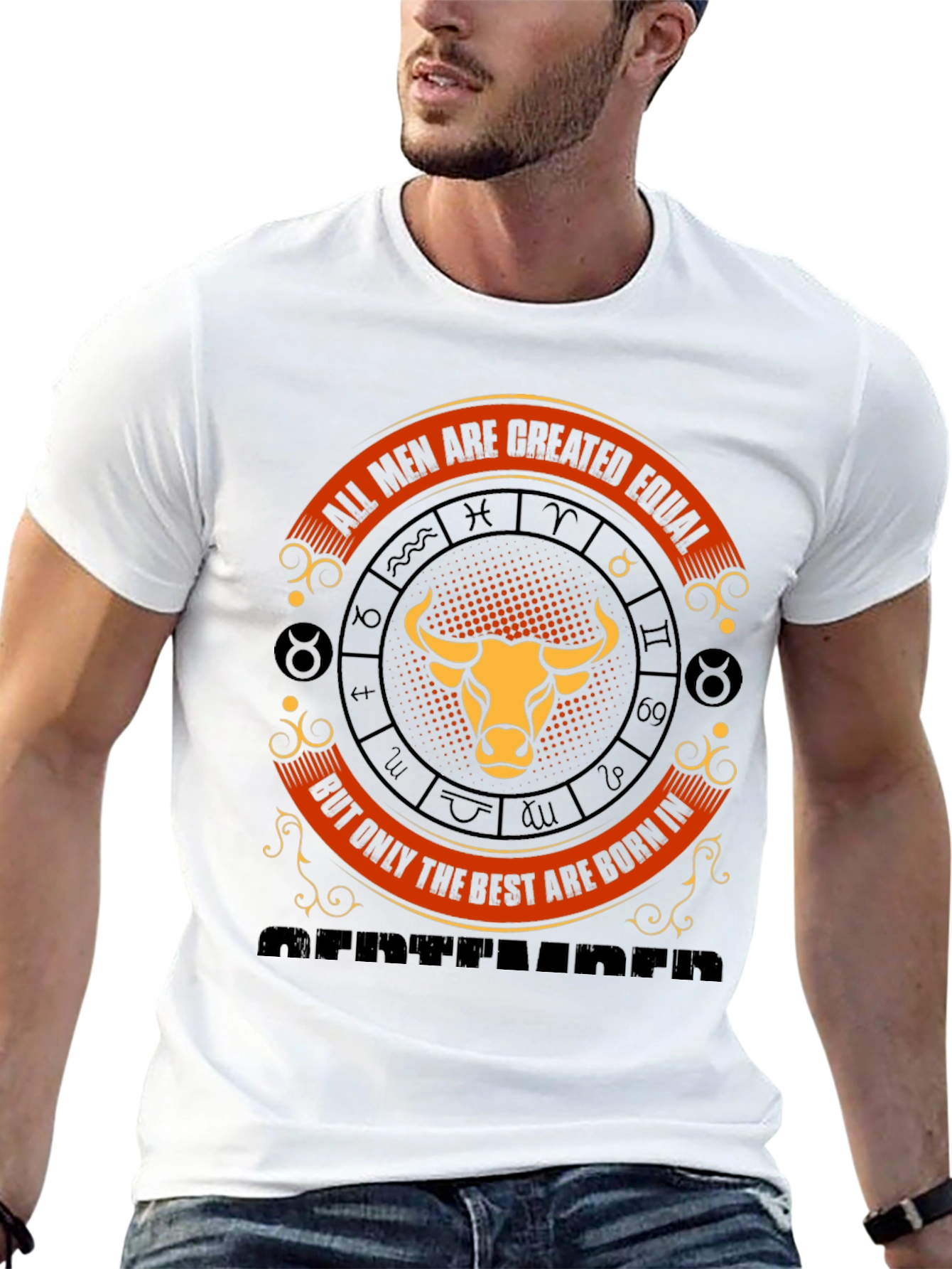 Taurus Zodiac Tee - All Men Are Created Equal