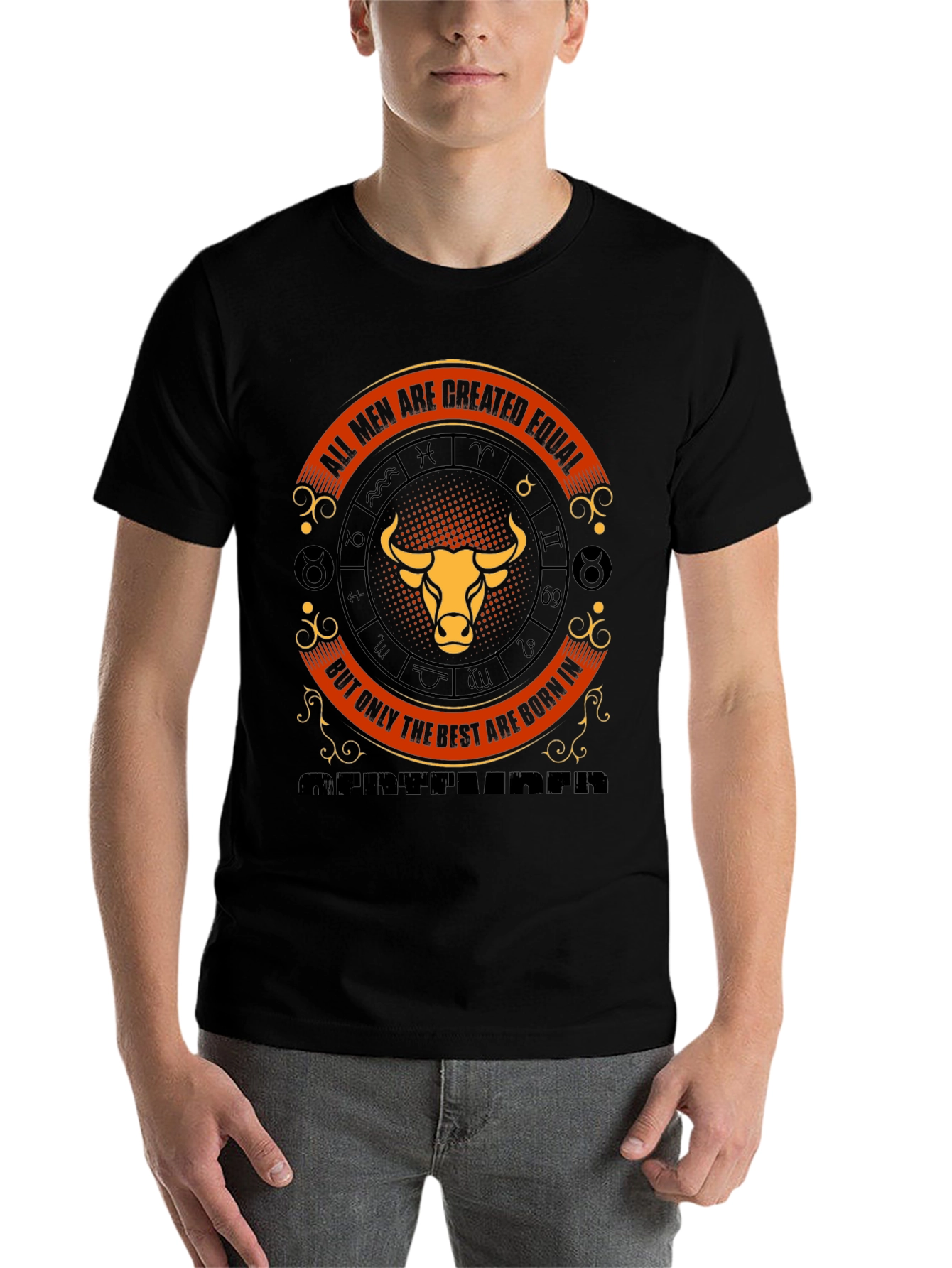Taurus Zodiac Tee - All Men Are Created Equal