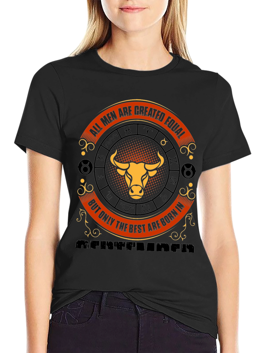 Taurus Zodiac Tee - All Men Are Created Equal