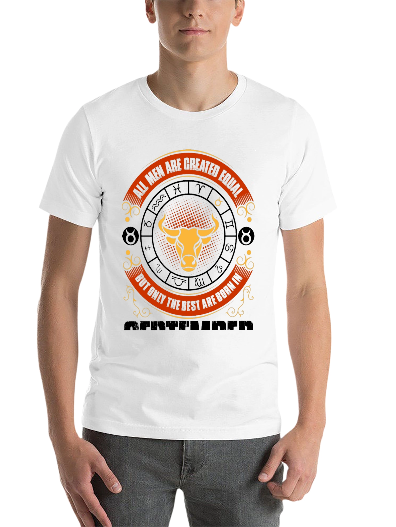 Taurus Zodiac Tee - All Men Are Created Equal