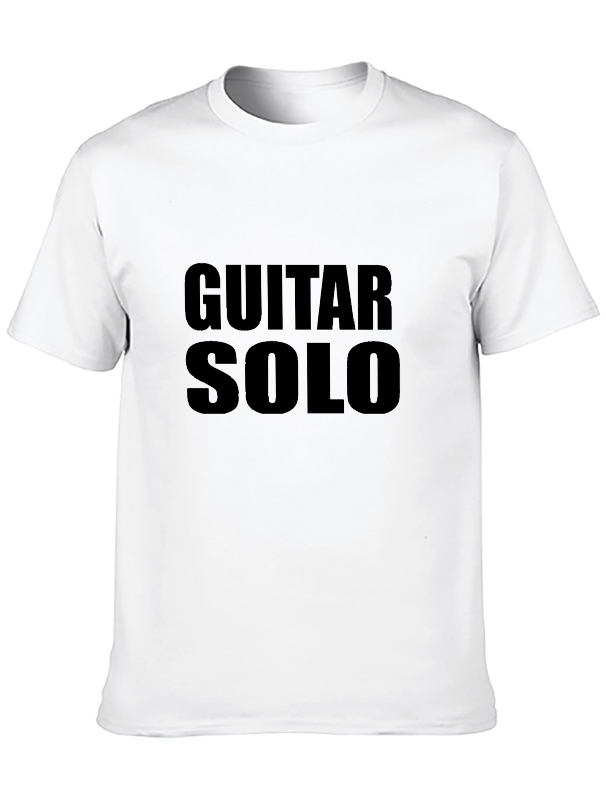 Guitar Solo Black T-Shirt