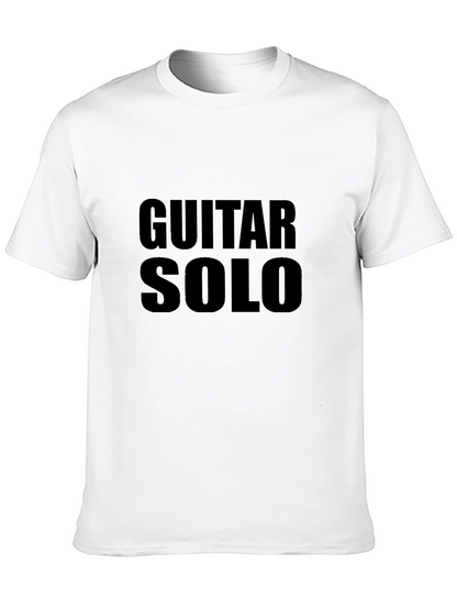 Guitar Solo Black T-Shirt