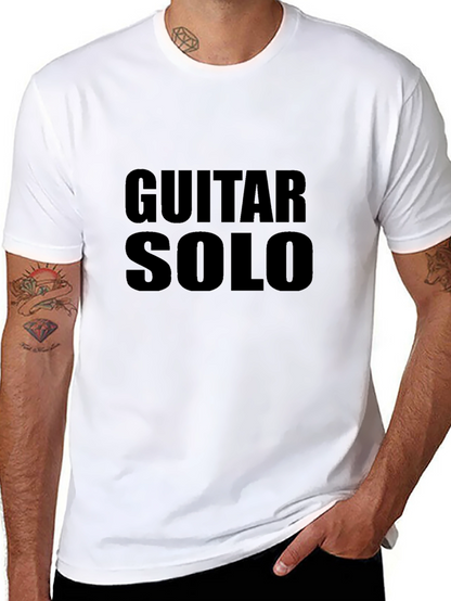 Guitar Solo Black T-Shirt
