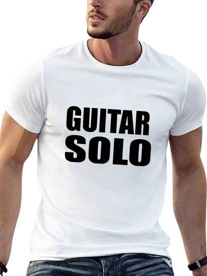 Guitar Solo Black T-Shirt