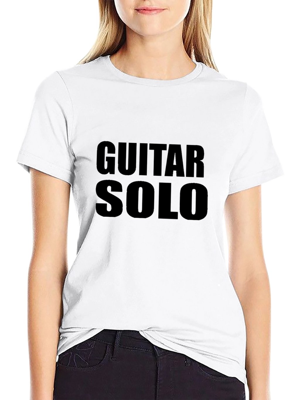 Guitar Solo Black T-Shirt