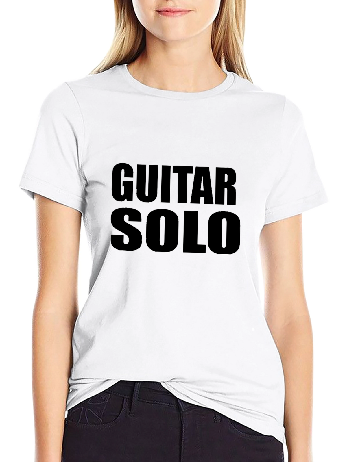 Guitar Solo Black T-Shirt