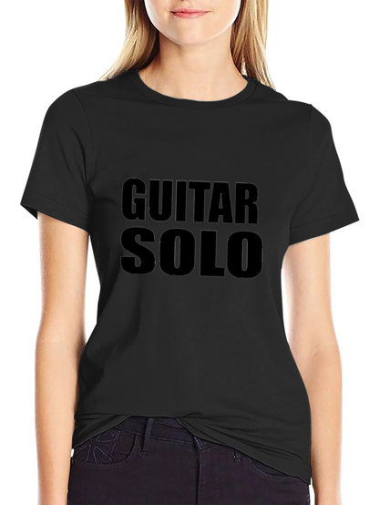 Guitar Solo Black T-Shirt