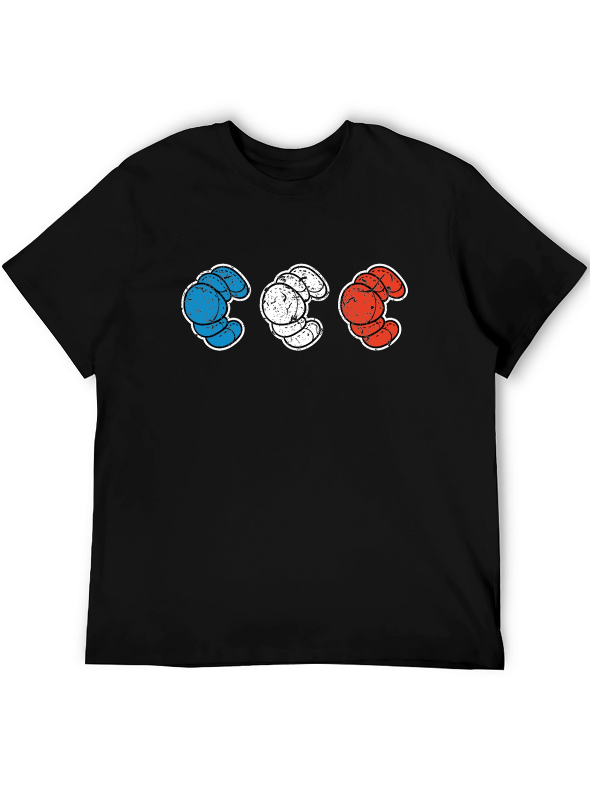 Cool Casual Black T-Shirt with Unique Graphic Design