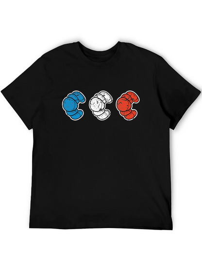 Cool Casual Black T-Shirt with Unique Graphic Design