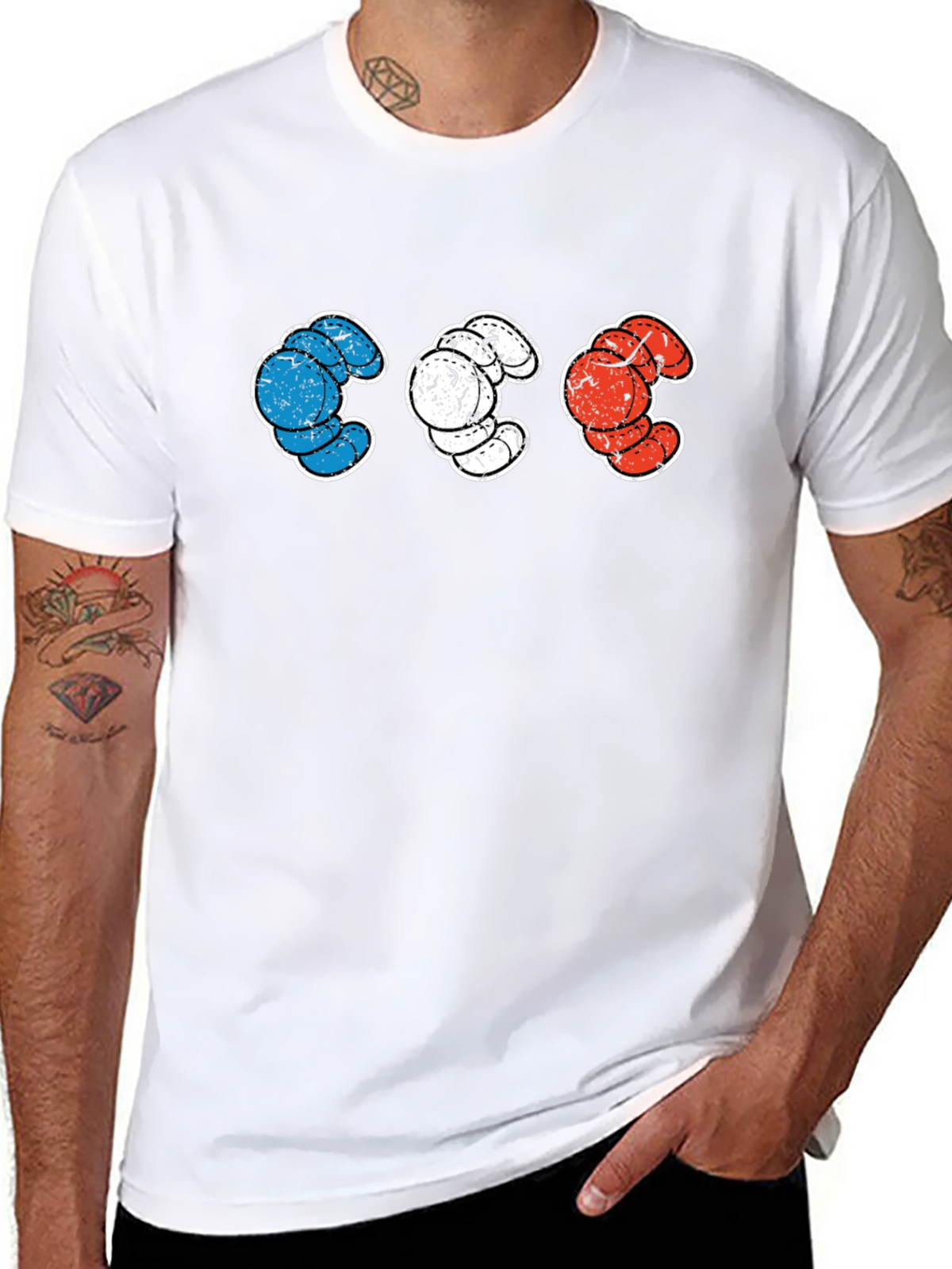 Cool Casual Black T-Shirt with Unique Graphic Design