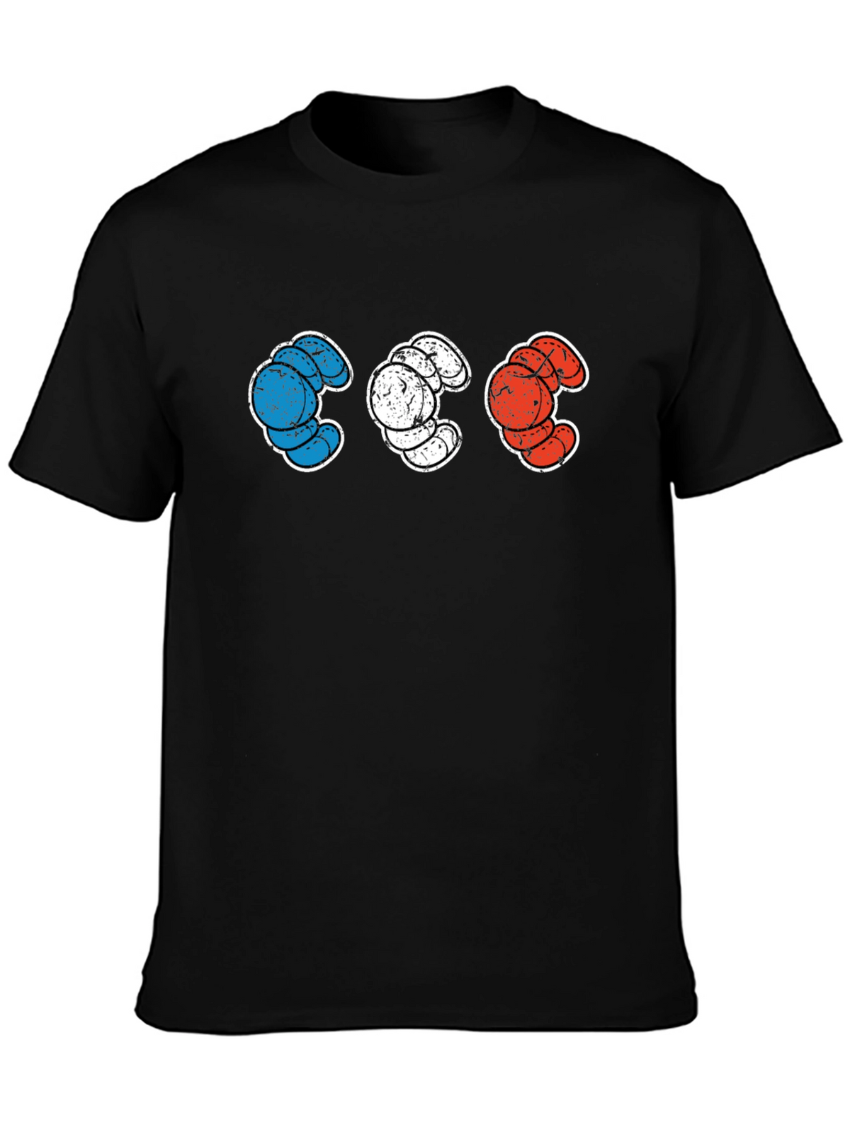 Cool Casual Black T-Shirt with Unique Graphic Design