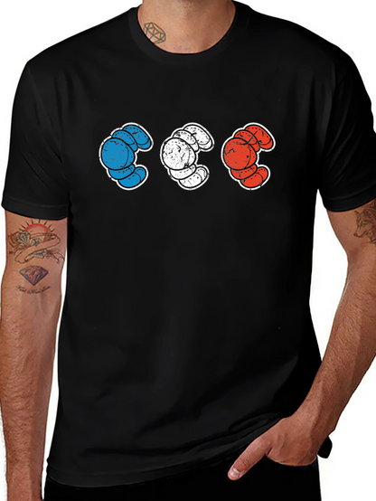 Cool Casual Black T-Shirt with Unique Graphic Design