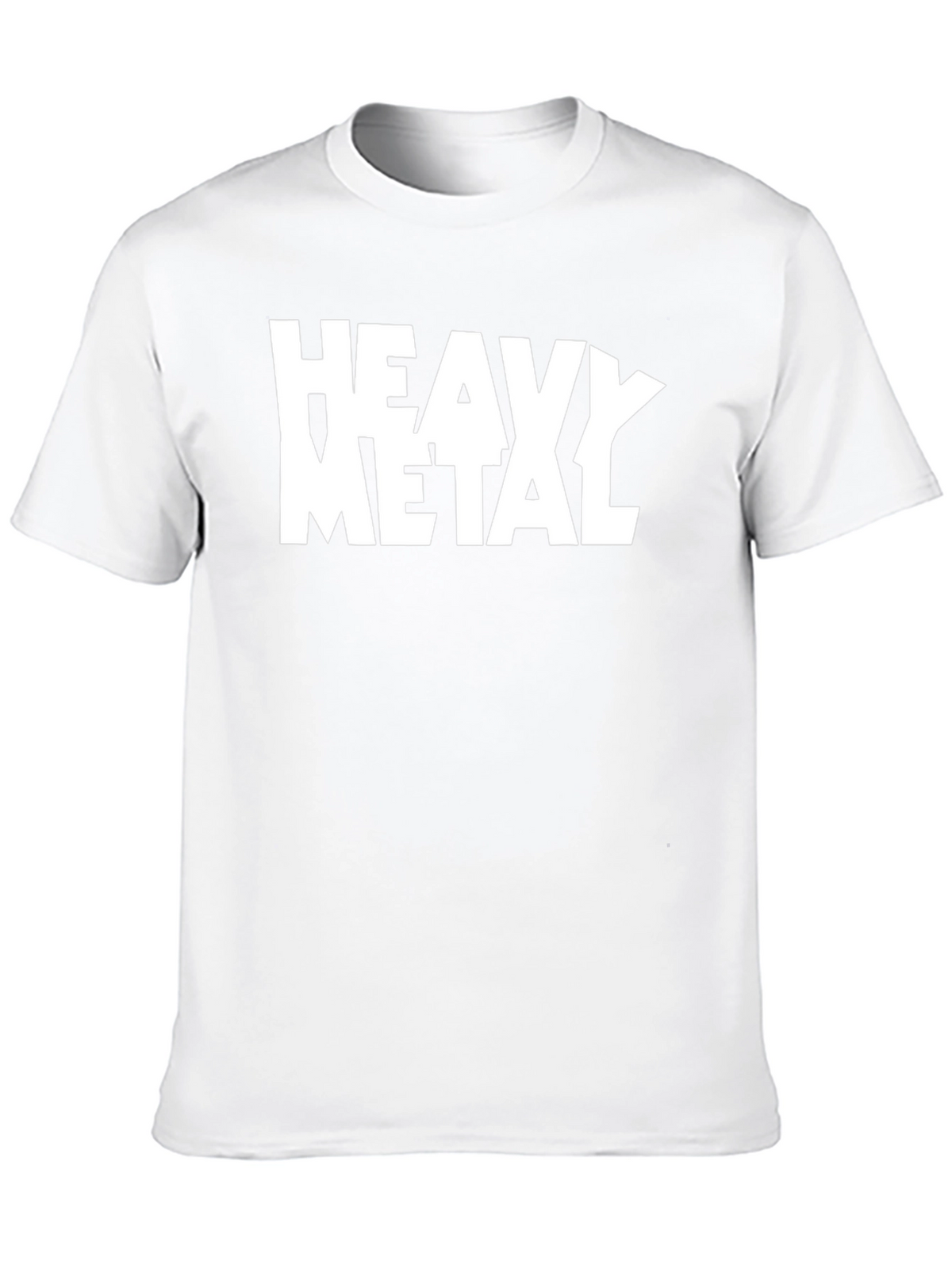 Heavy Metal Graphic Tee - Black Cotton T-Shirt