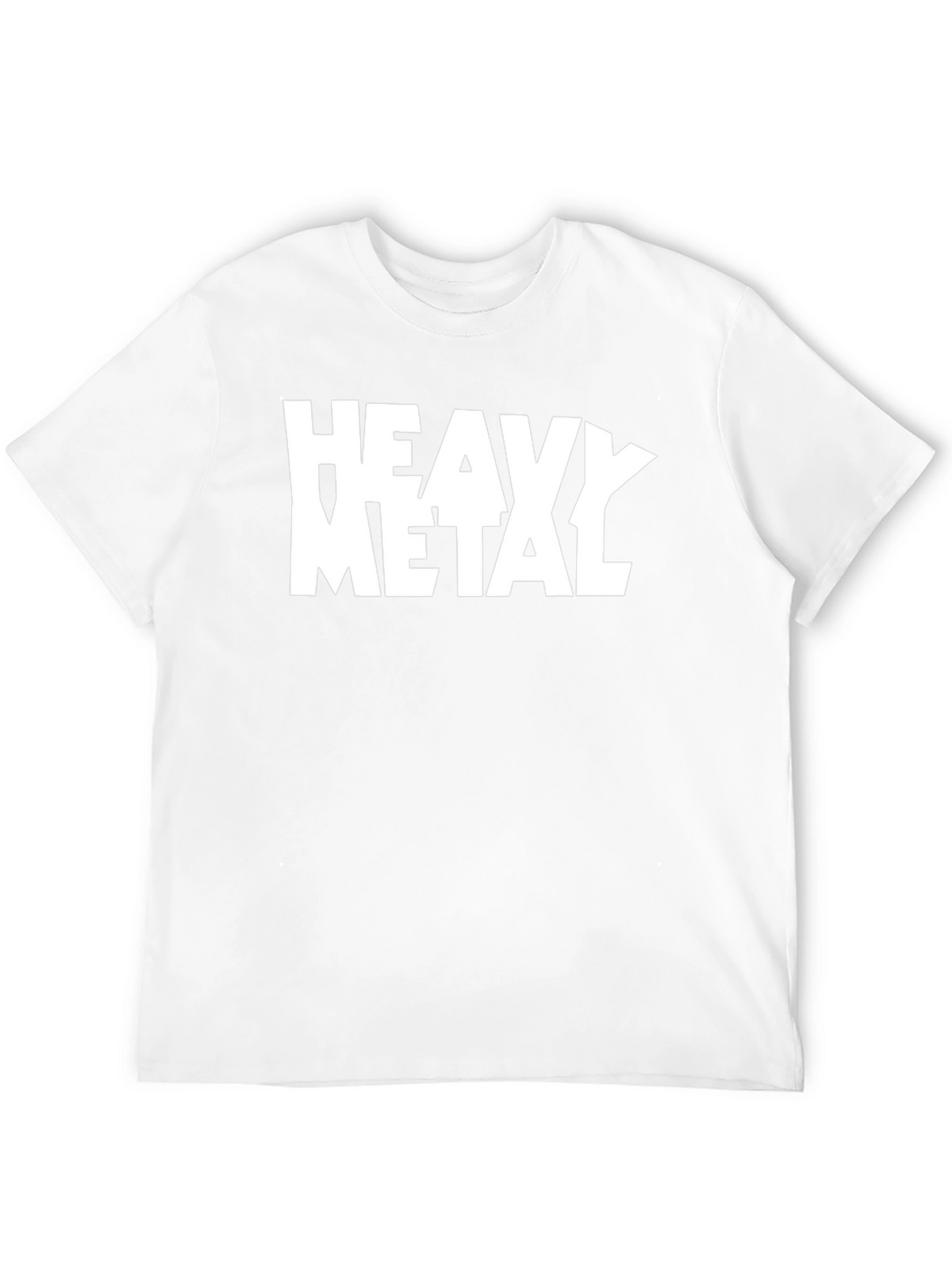 Heavy Metal Graphic Tee - Black Cotton T-Shirt