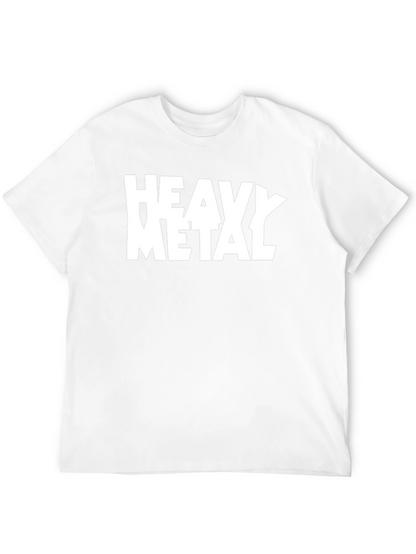 Heavy Metal Graphic Tee - Black Cotton T-Shirt