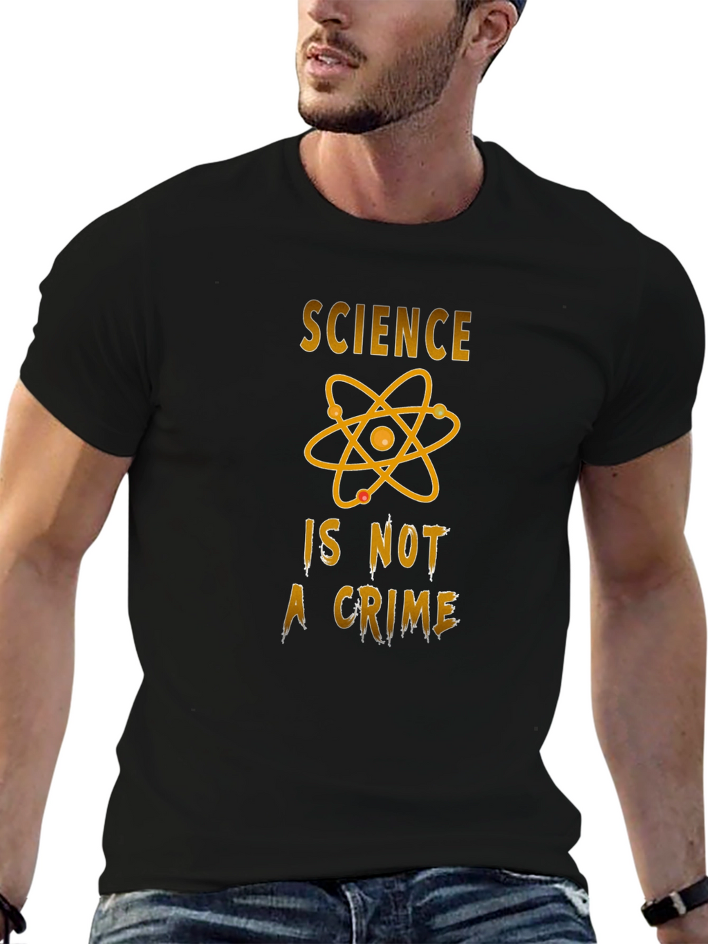 Science Is Not a Crime Graphic Tee