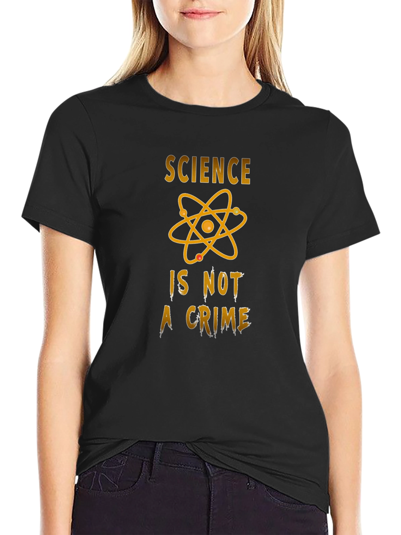 Science Is Not a Crime Graphic Tee