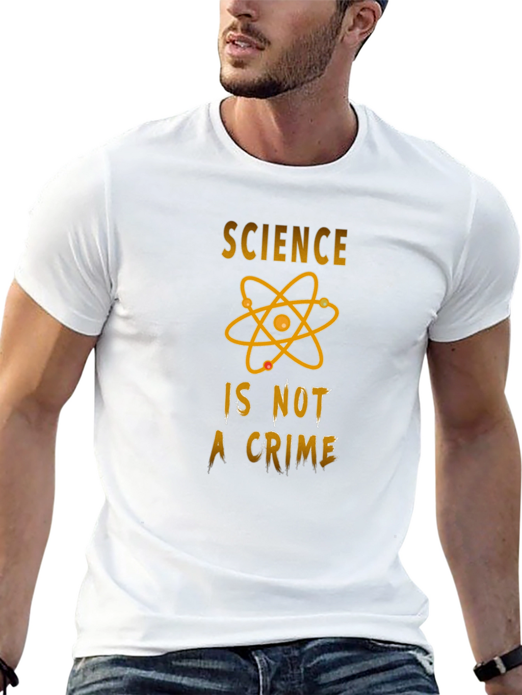 Science Is Not a Crime Graphic Tee