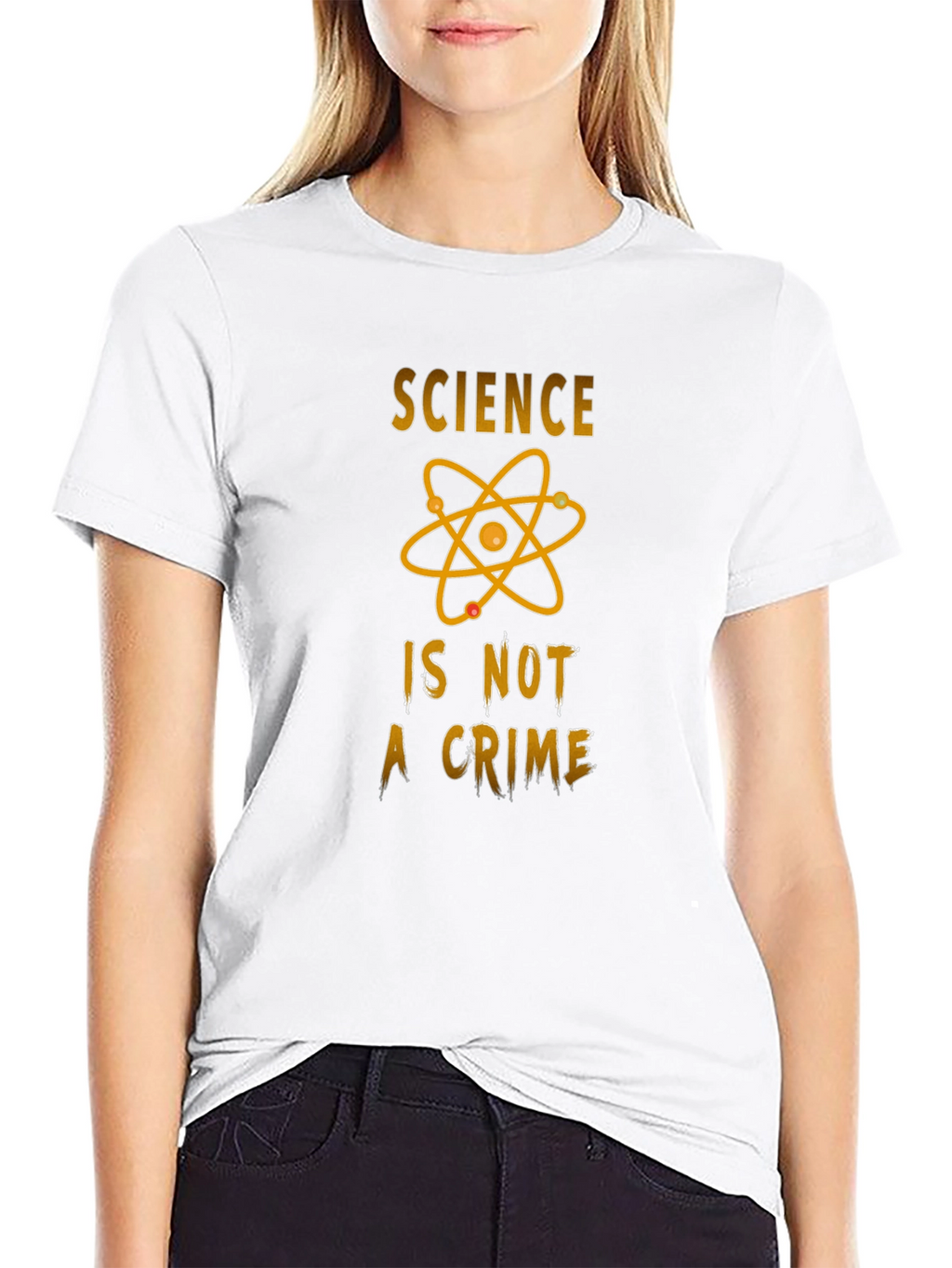 Science Is Not a Crime Graphic Tee