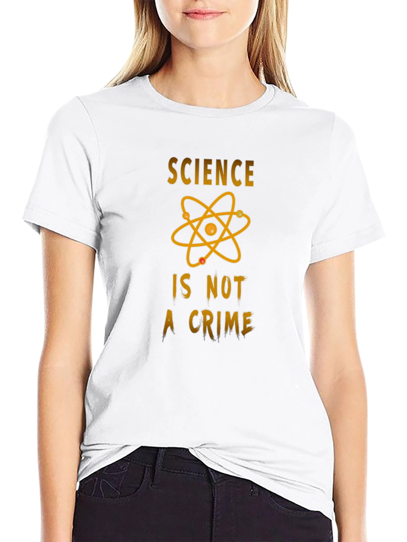 Science Is Not a Crime Graphic Tee