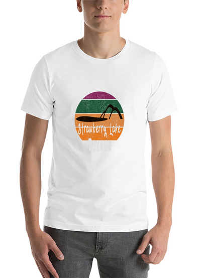 Strawberry Lake Oregon Retro T-Shirt