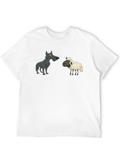 Wolf in Sheeps Clothing Black T-Shirt