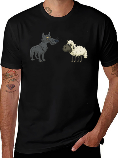 Wolf in Sheeps Clothing Black T-Shirt