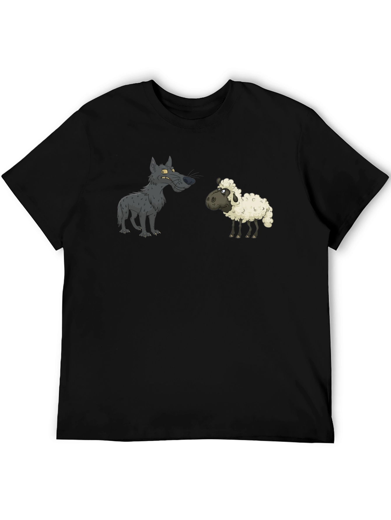 Wolf in Sheeps Clothing Black T-Shirt