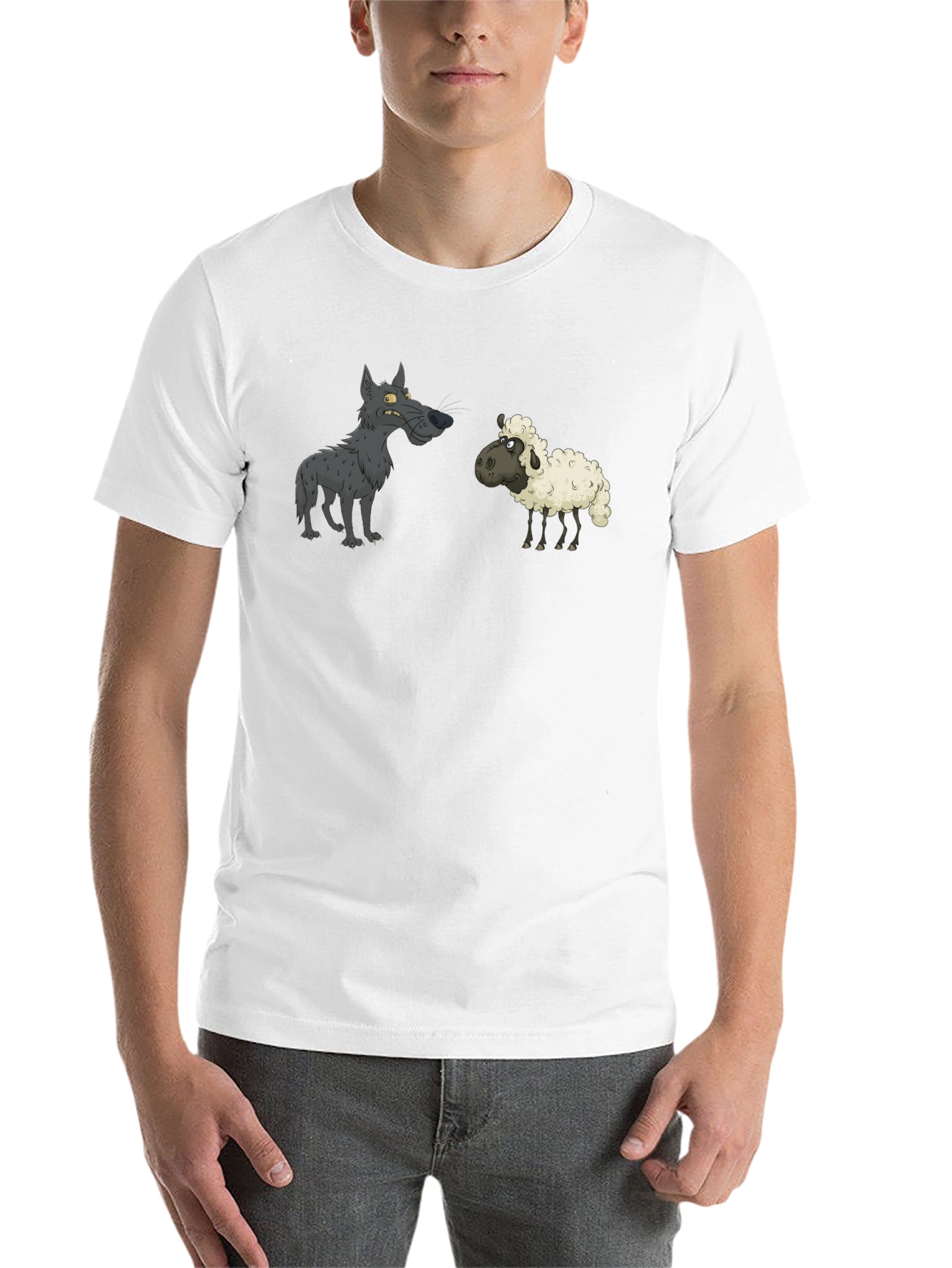 Wolf in Sheeps Clothing Black T-Shirt